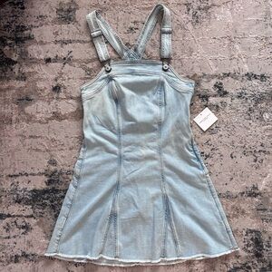 American Eagle denim overall dress